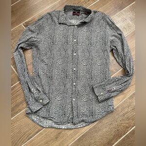 Scotch & Soda Men’s Large Amsterdam Couture Button Down Long Sleeve Shirt